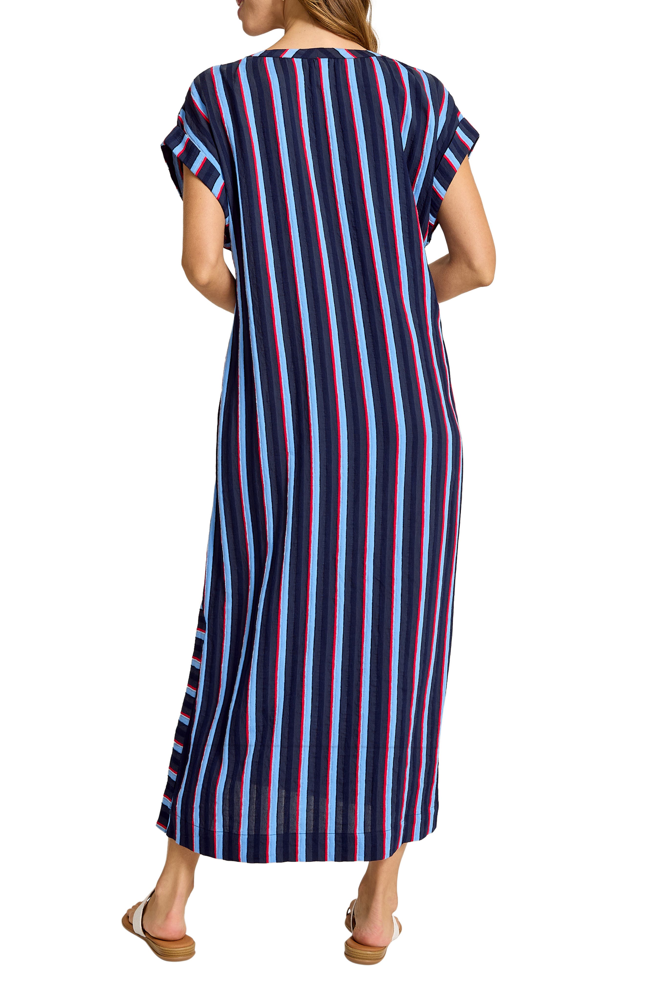Deep Sea Stripe Caftan - image 2