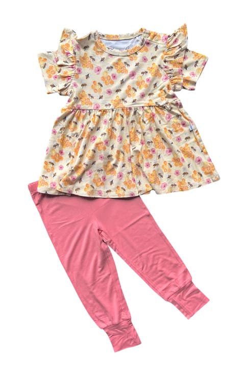 BellaGrace Short Sleeve Tunic + Legging Set