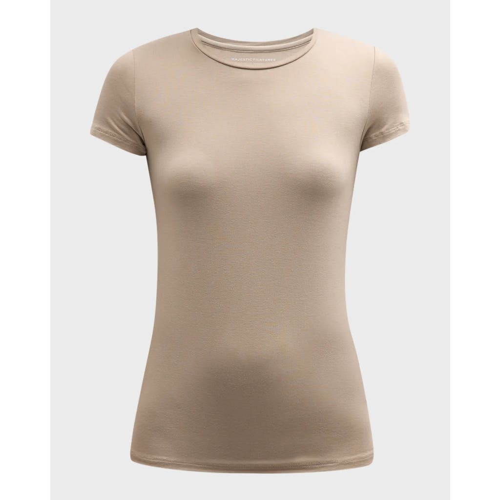 MAJESTIC MAJESTIC FILATURES SOFT TOUCH SHORT SLEEVE CREWNECK T-SHIRT