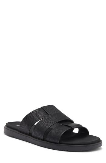 Steve Madden Shoal Slide Sandal In Black