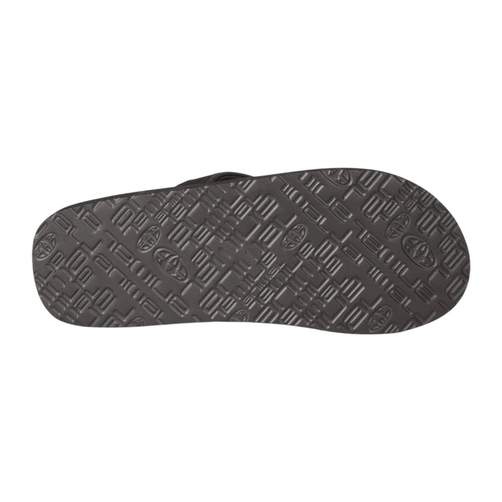 Jekyl Leaves Logo Flip Flops, Alternate, color, Dark Green