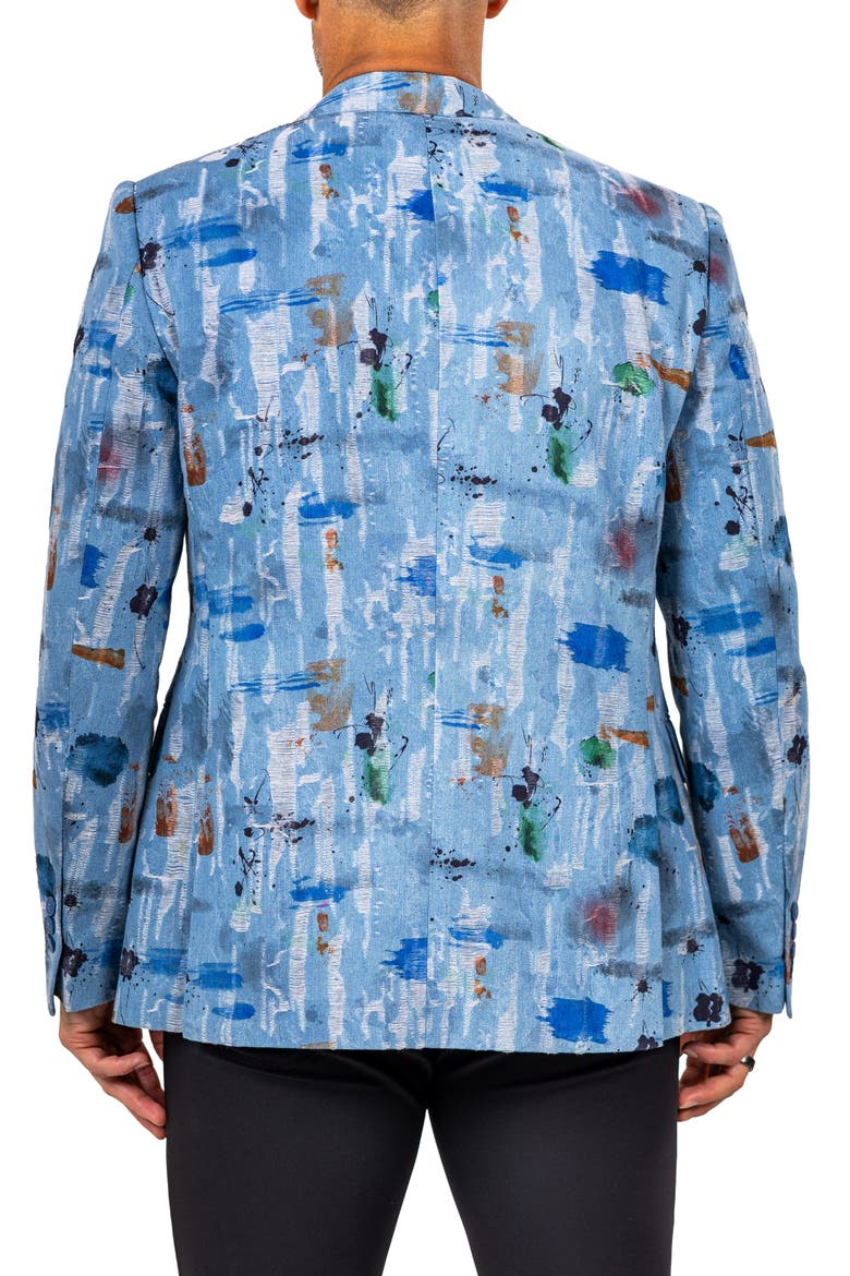 Socrates Unconstructed Martyr012 Sport Coat, Alternate, color, BLUE