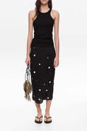 Bimba y Lola Mirrored Sarong Midi Skirt