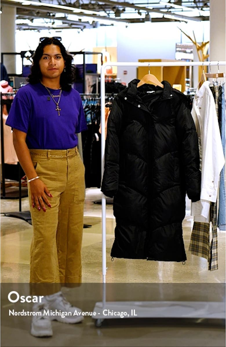 Longline Puffer Coat, sales video thumbnail