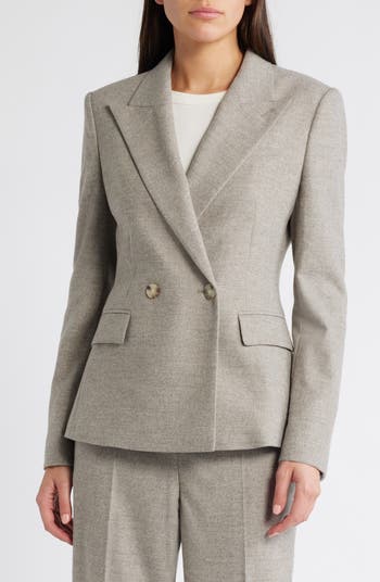 BOSS Jia Double Breasted Blazer | Nordstromrack