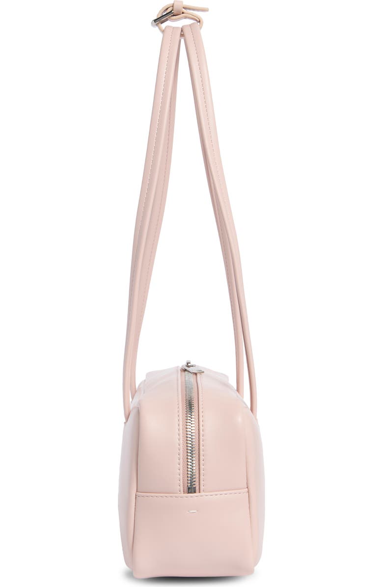 Stand Oil More Faux Leather Baguette Bag, Alternate, color, Baby Pink