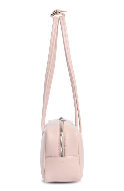 Stand Oil More Faux Leather Baguette Bag In Pink