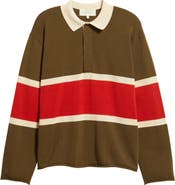 THE GREAT. The Rugby Stripe Sweater