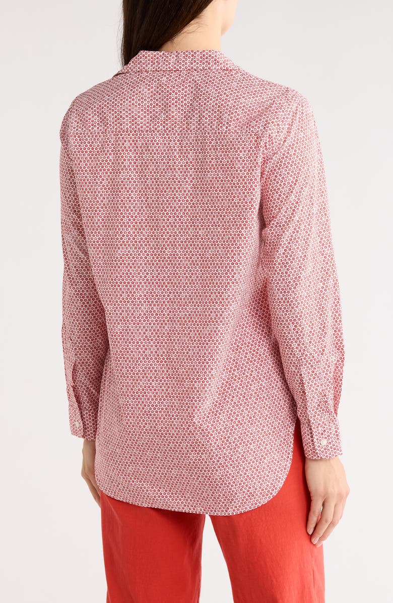 Frank & Eileen Classic Fit Cotton Button-Up Shirt, Alternate, color, Small Red Flowers