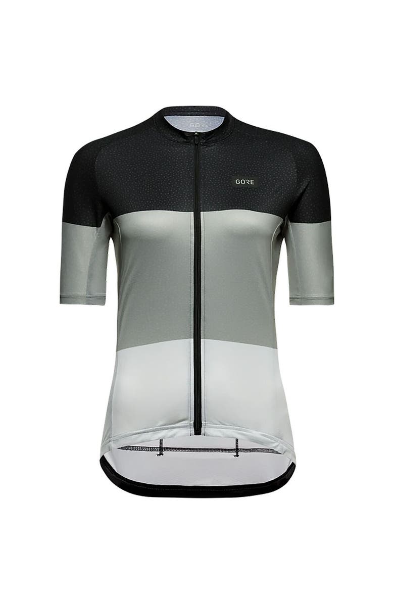 GOREWEAR Spirit Stripes Jersey - Women's, Main, color, Black/Lab Grey