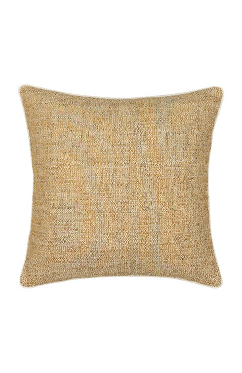 Golden Hour Textured Corded Indoor & Outdoor Woven Accent Pillow