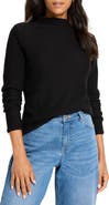NIC+ZOE Pixel Mock Neck Sweater