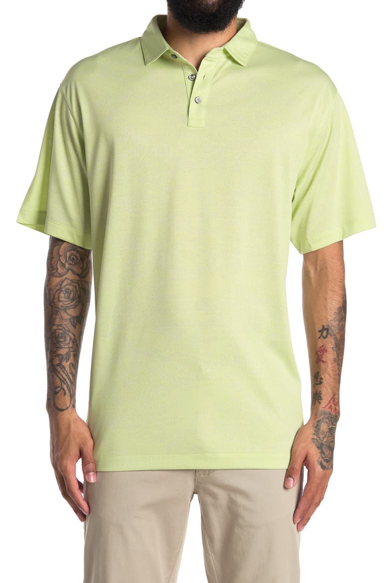 Monaco Regular Fit Polo, Main, color, HONEYDEW