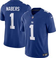 Nike Men's Nike Malik Nabers Royal New York Giants Vapor F.U.S.E. Limited Jersey