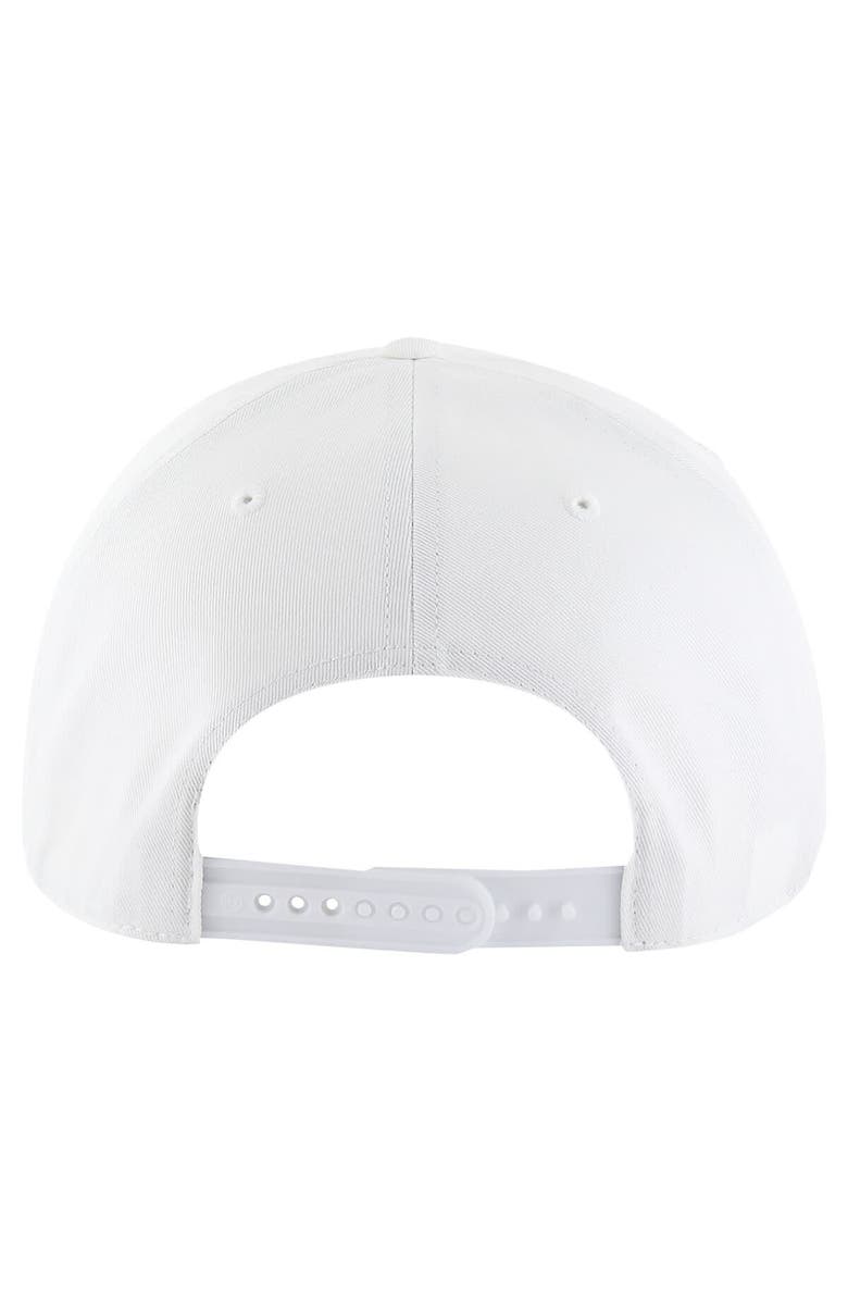 '47 Men's '47 White Philadelphia 76ers Rope Hitch Adjustable Hat, Alternate, color, 