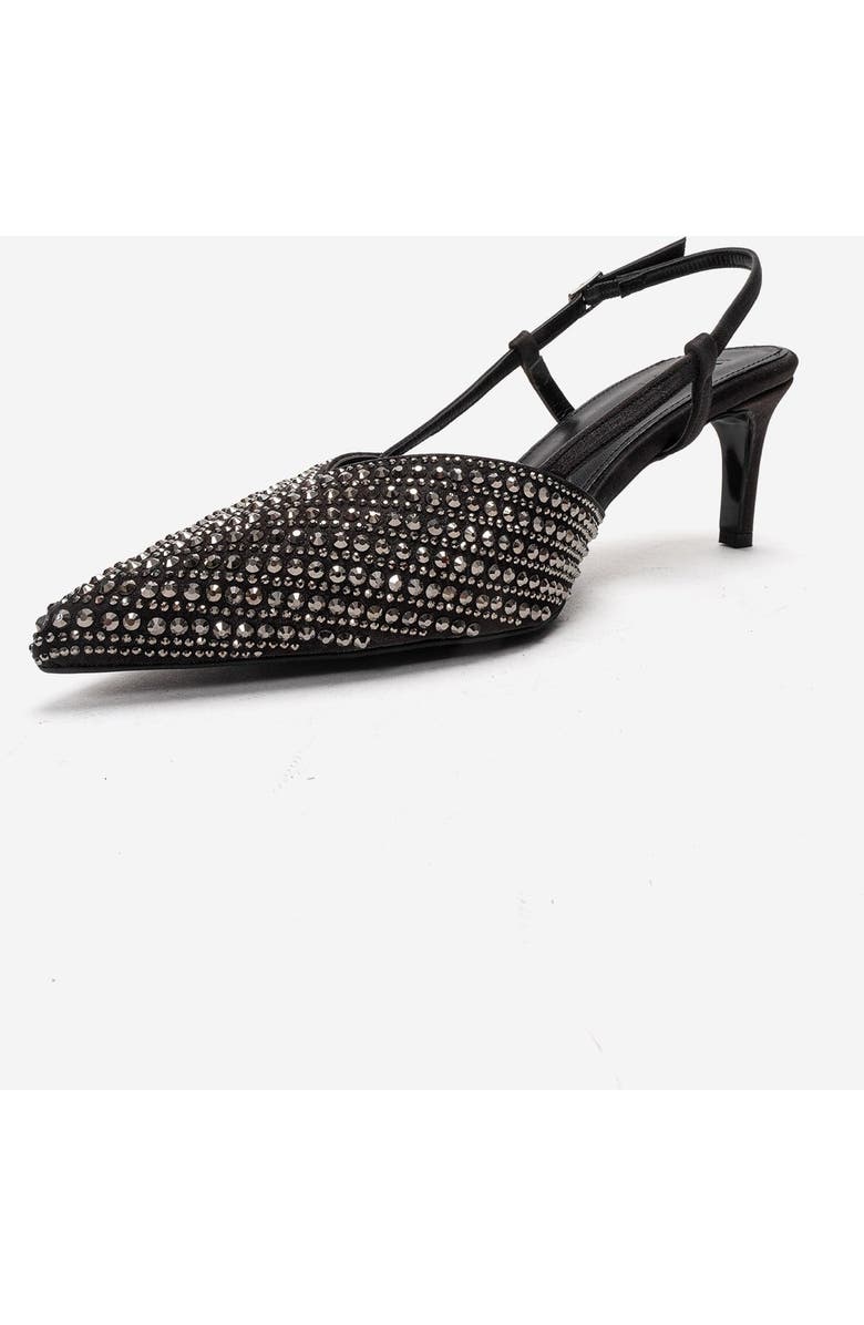 Prologue Shoes Melodie Slingback Pump, Alternate, color, Black