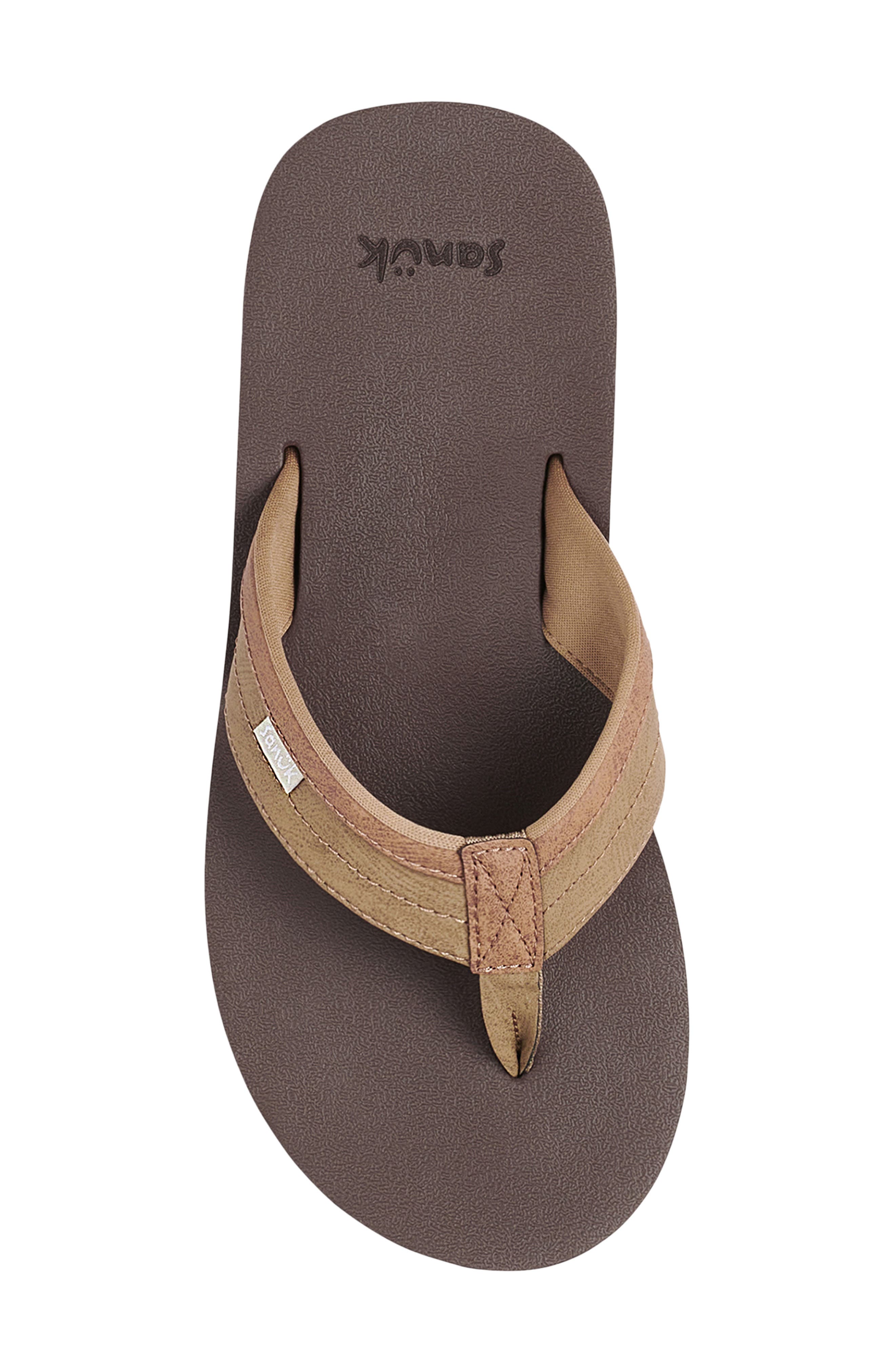 Ziggy Water Friendly Flip Flop, Alternate, color, TAN