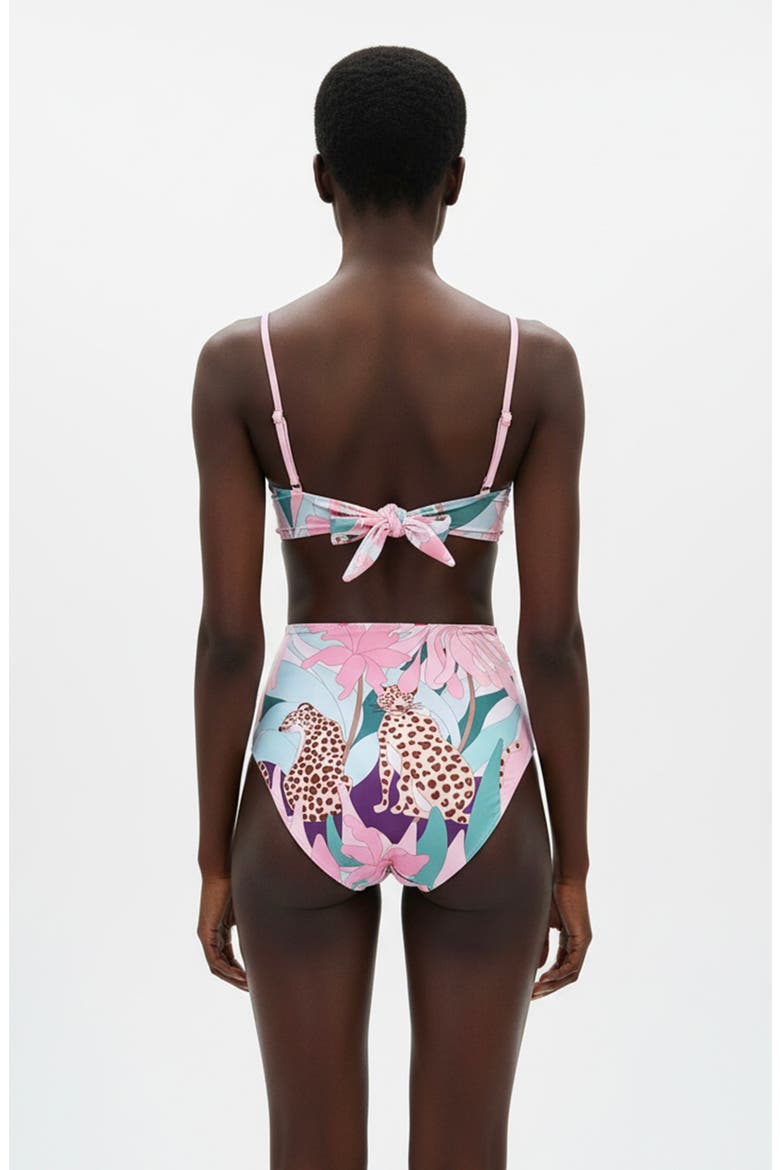 Jungle Rose Reversible Bikini Bottom, Alternate, color, Pink
