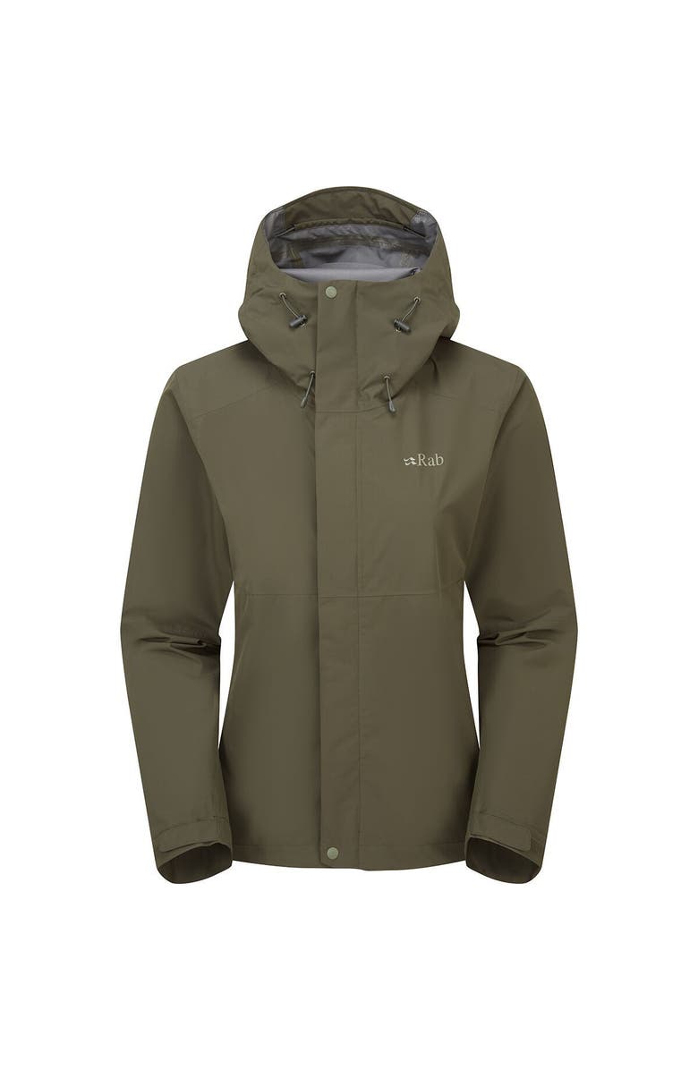 Rab Downpour Jacket - Women's, Main, color, Army