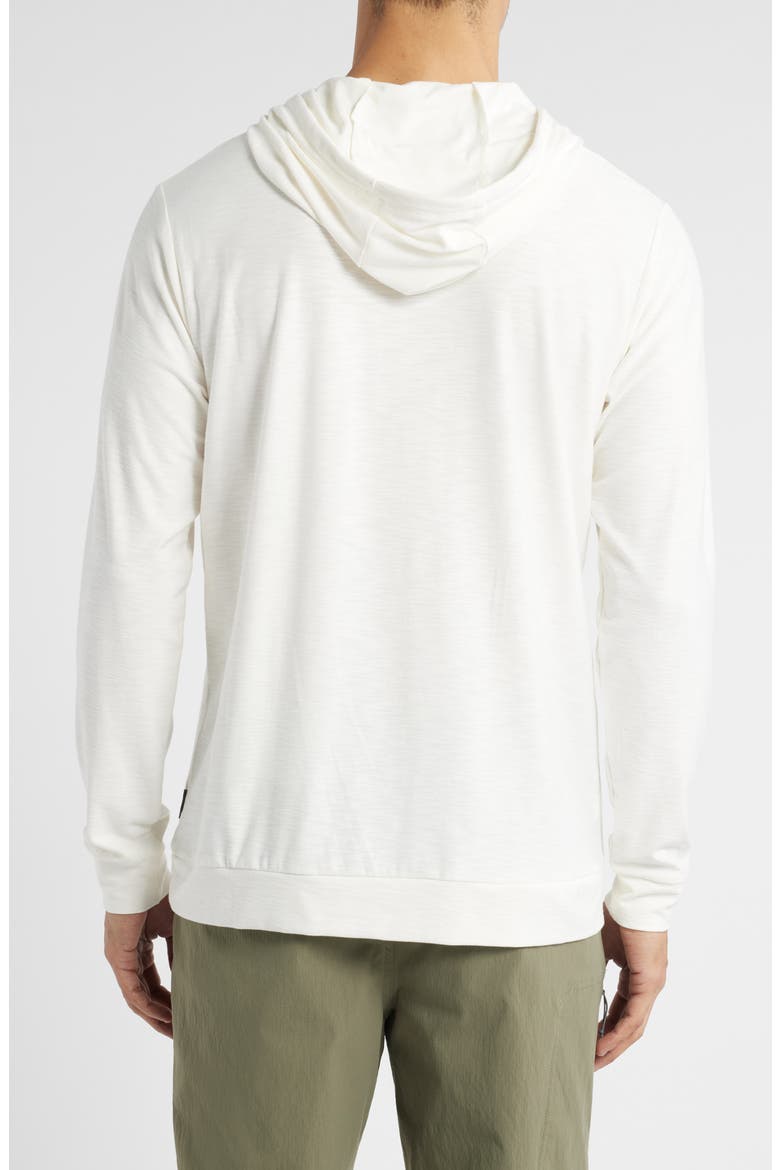 Slub Performance Hoodie, Alternate, color, SEA SALT