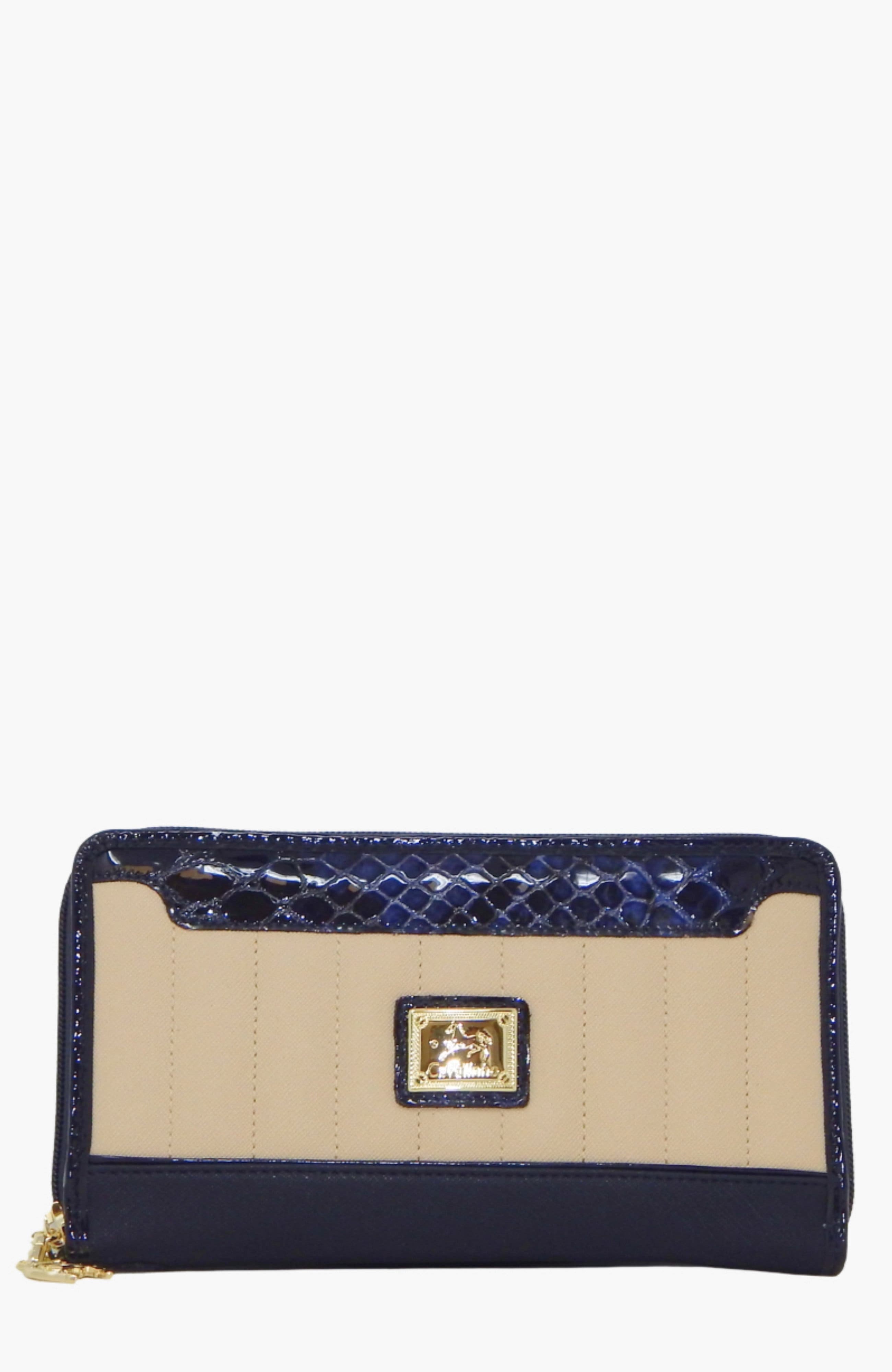 selected Navy / Beige