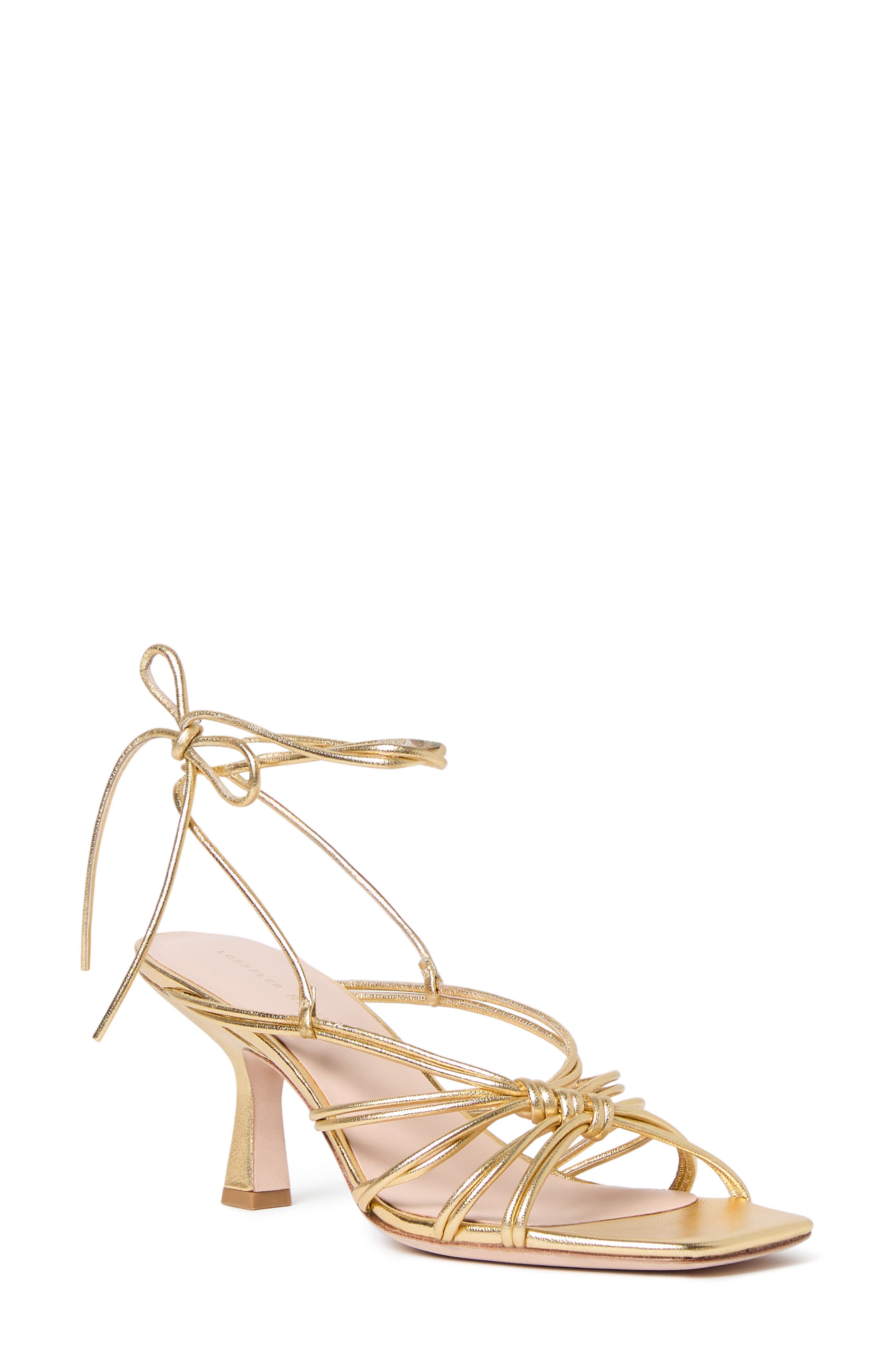 Loeffler Randall <p>Vivienne Lace Up Sandal (Women) </p>
