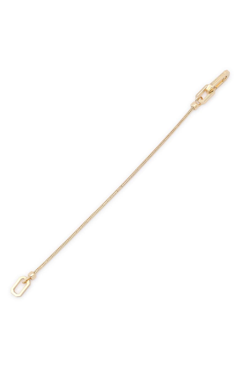 AllSaints Fine Rope Cocoon Chain Bracelet, Alternate, color,