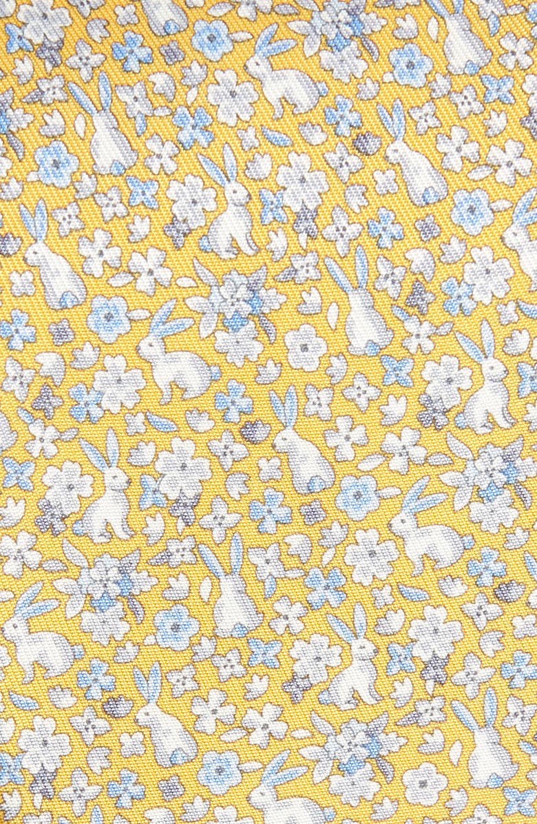 FERRAGAMO Rabbit Print Silk Tie, Alternate, color,