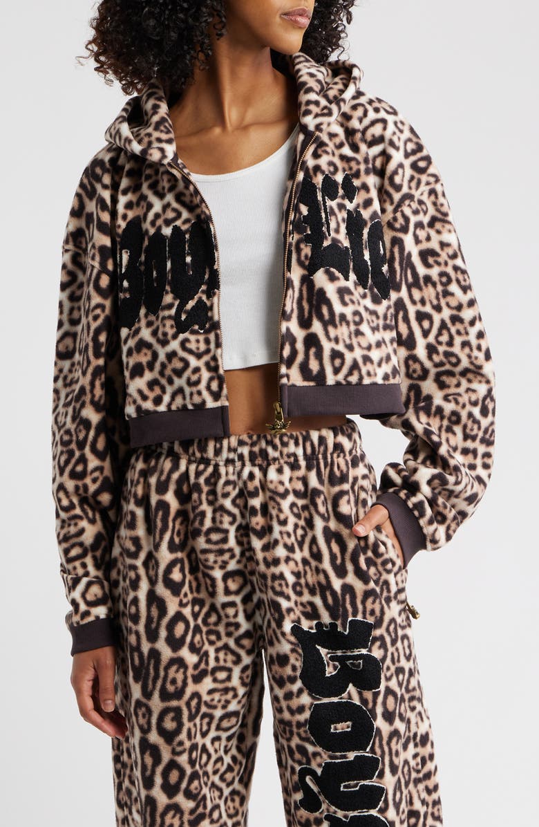 BOYS LIE No One Likes a Cheetah Hoodie, Main, color, Multi