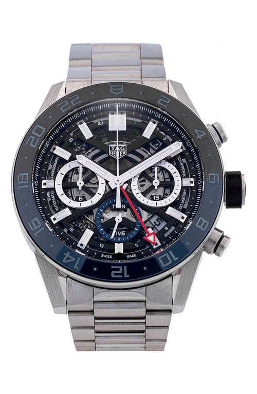 Watchfinder & Co. Tag Heuer  2022 Carrera Automatic Chronograph Bracelet Watch, 45mm