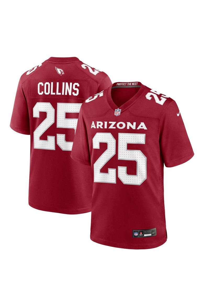 Men's Nike Zaven Collins Cardinal Arizona Cardinals Home Game Jersey, Main, color, Cardinal