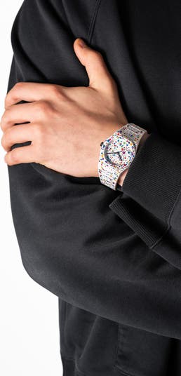 Dot 02 Polycarbon Bracelet Watch, 37mm