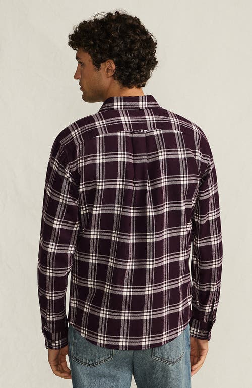 Lands' End Traditional Fit Flagship Flannel Shirt In Multi