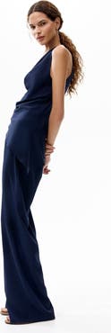 H&M Straight Crêpe Trousers