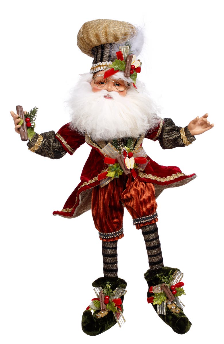 Mark Roberts North Pole Apple Cinnamon Elf, Medium, Main, color, Burgundy