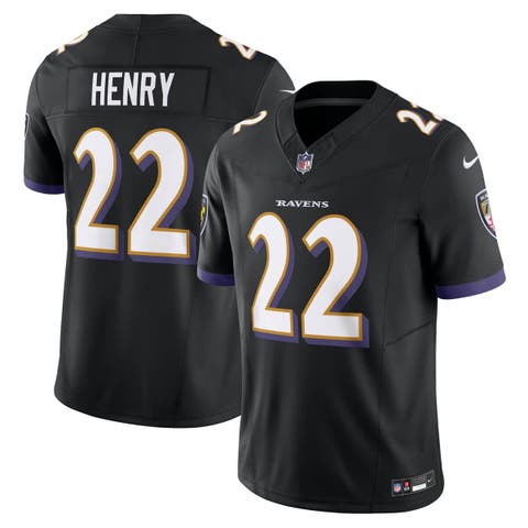 Men's Nike Derrick Henry Black Baltimore Ravens Vapor F.U.S.E. Limited Jersey