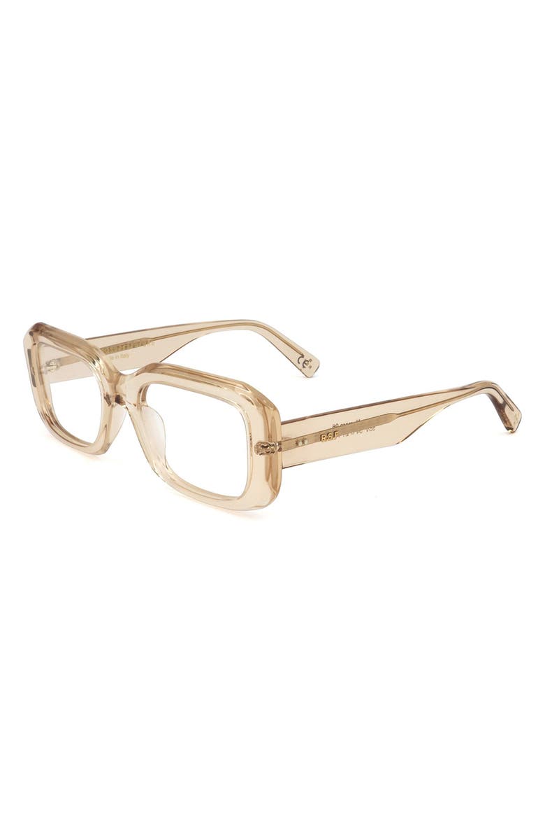 SUPER by RETROSUPERFUTURE<sup>®</sup> 52mm Rectangular Reading Glasses, Alternate, color, Beige