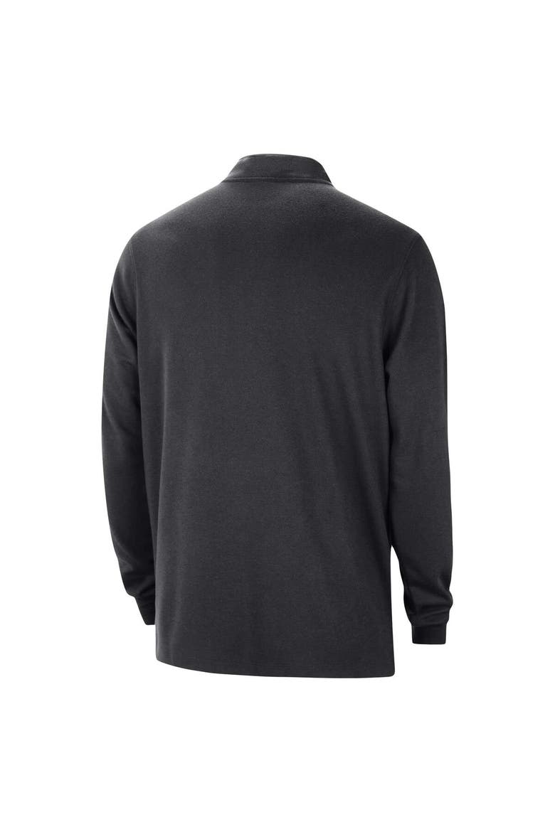 Men's Nike Black Sacramento Kings Authentic Performance Half-Zip Jacket, Alternate, color, Black
