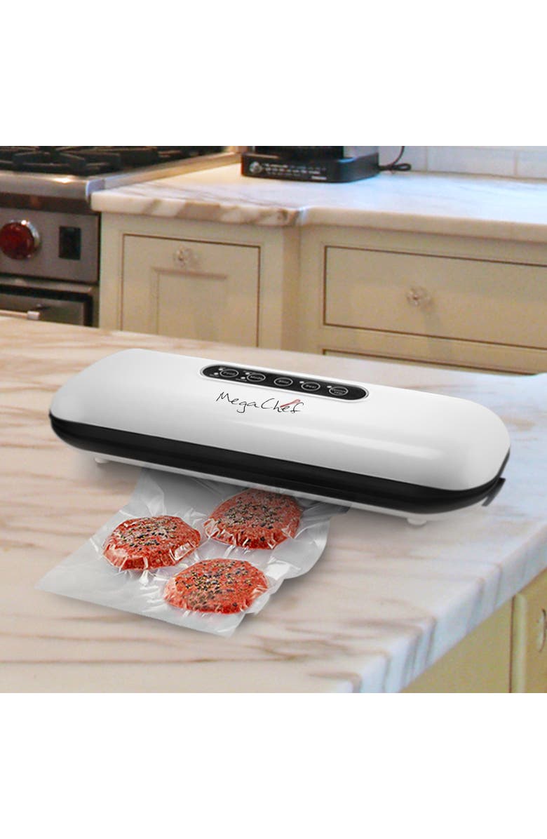 Megachef Home Vacuum Sealer and Food Preserver with Extra Bags, Alternate, color, 