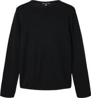 John Varvatos Montclair Mesh Stitch Organic Cotton Blend Sweater