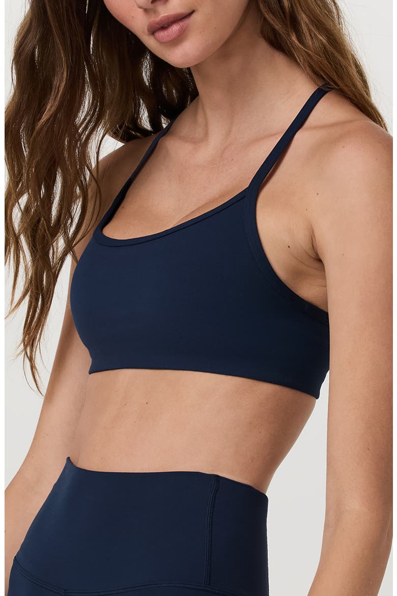 AllTheFeels™ Sports Bra, Alternate, color, BLUE COAST