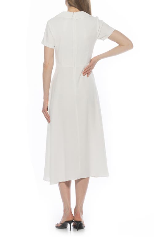 Alexia Admor Jackie Asymmetric Collared Dress