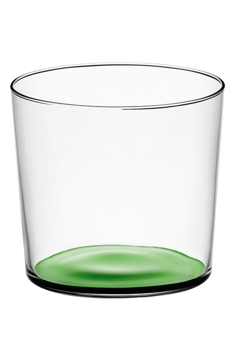 LSA Coro Set of 4 Assorted Tumbler Glasses, Alternate, color, Green
