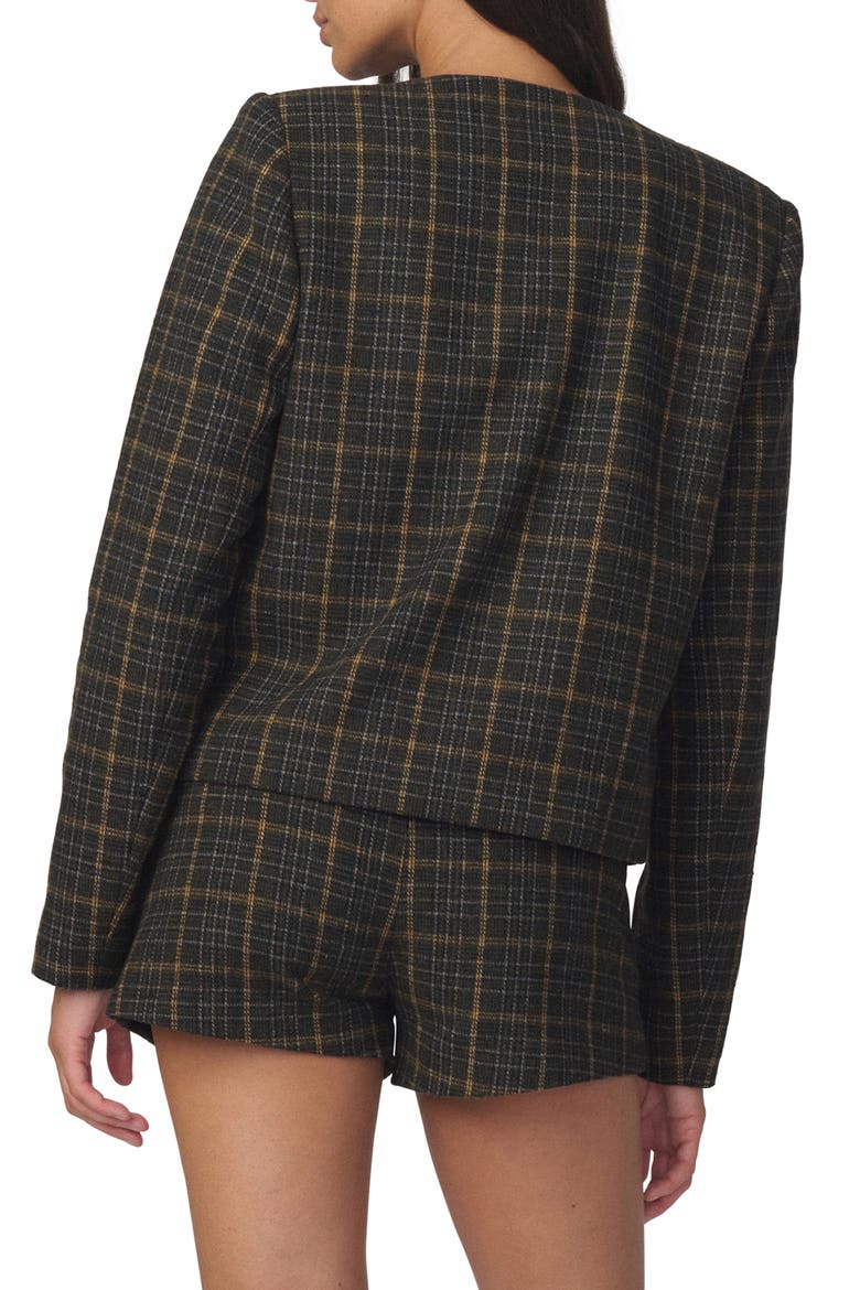 The Scottie Plaid Jacket, Alternate, color, MOSS MULTI PLAID