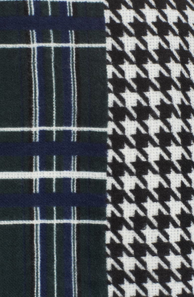 Treasure & Bond Remix Brushed Plaid Wrap, Alternate, color, 