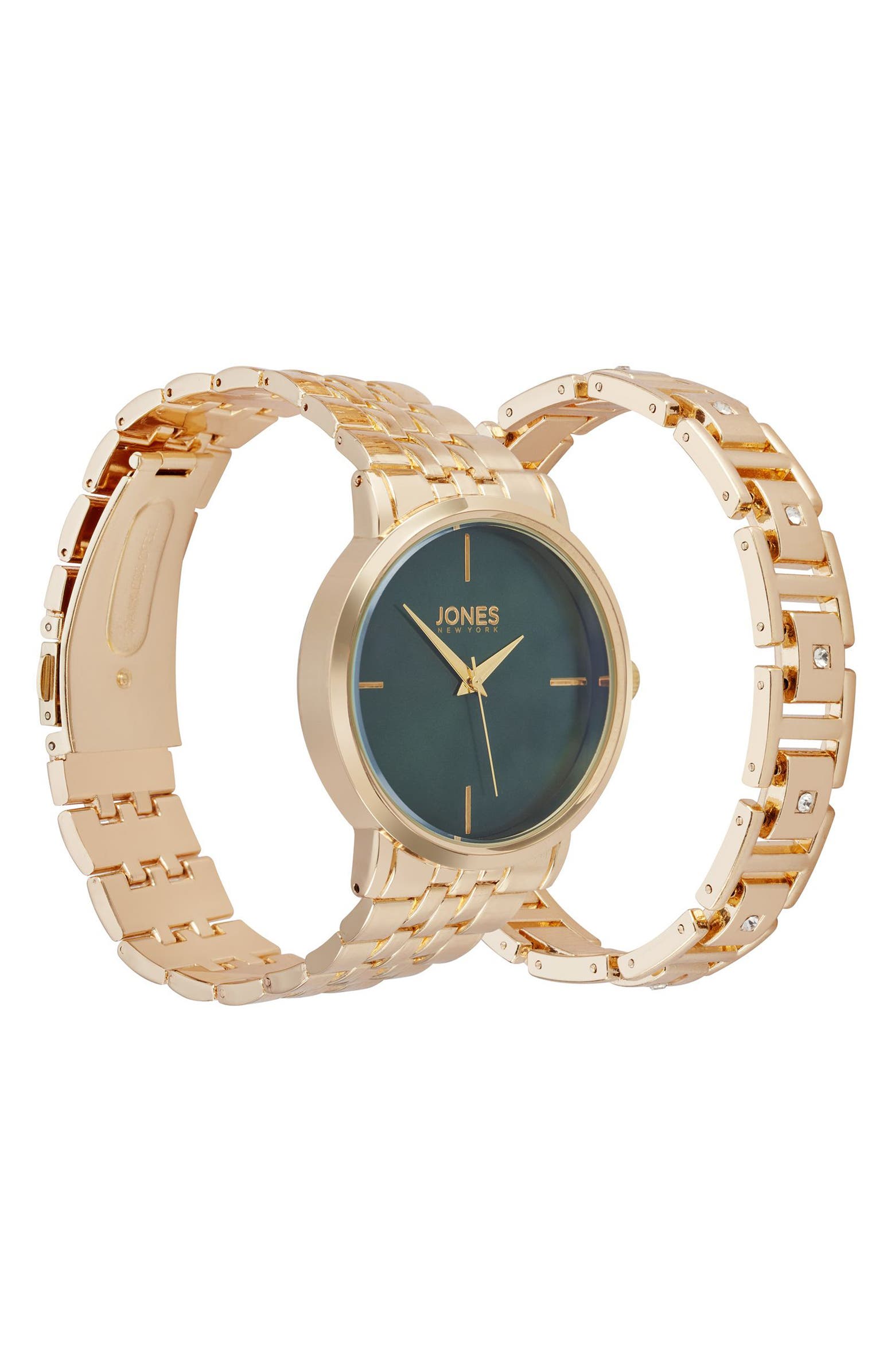 Jones New York Bracelet Watch & Bracelet Gift Set, 42mm | Nordstromrack