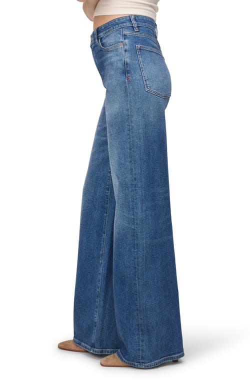 Warp & Weft Warp+weft High Waist Wide Leg Jeans In Westside