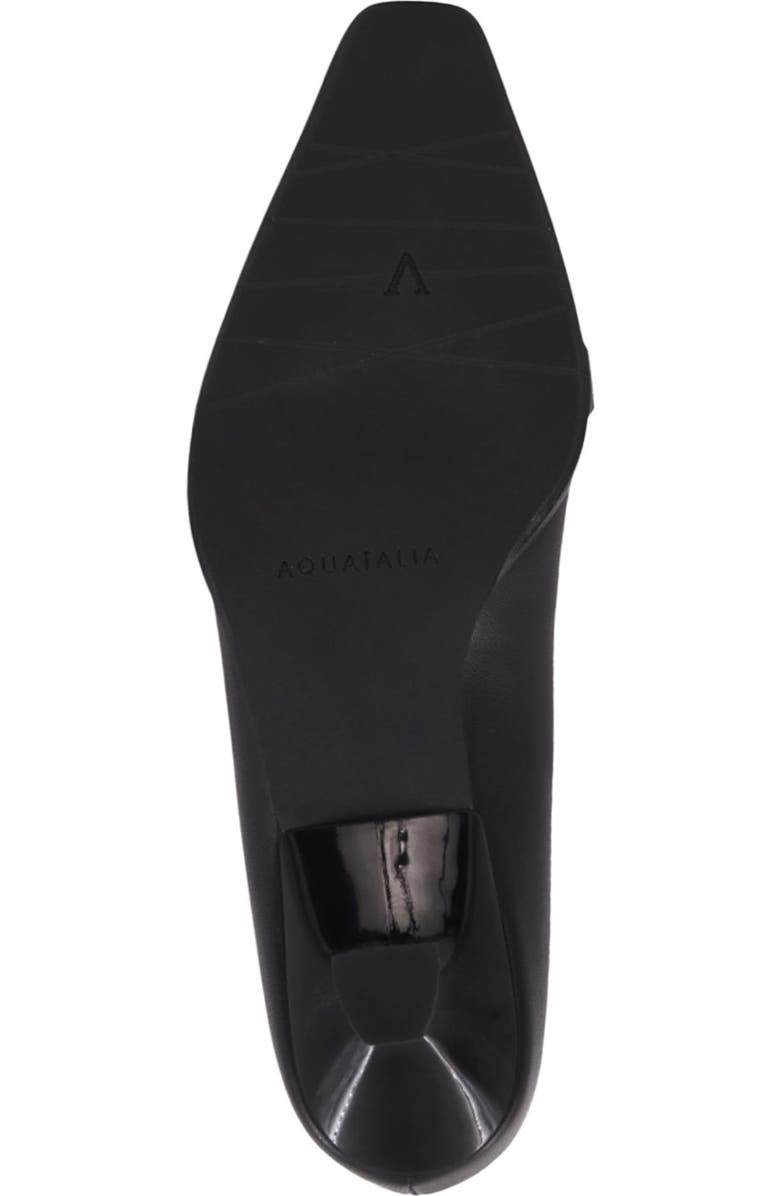 Aquatalia Aloha Pump, Alternate, color, Black Leather