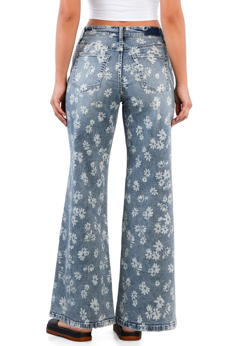 Daisy Wide Leg Jeans, Alternate, color, NORA BLUE