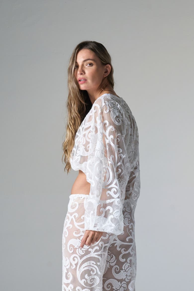 Elise Top, Alternate, color, White